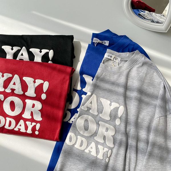 summer letter printed t-shirt women boyfriend style o-neck short sleeve gray blue red fashion pullover female cotton women's, White
summer letter printed t-shirt women boyfriend style o-neck short sleeve gray blue red fashion pullover female cotton women's, White