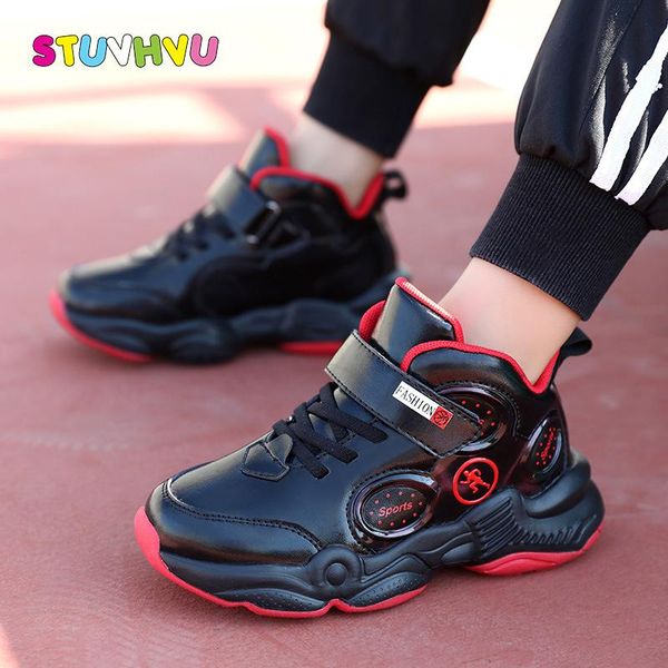 boys shoes 2021 new children sneakers spring and autumn non-slip leather school basketball shoes casual kids sports, Black;red
boys shoes 2021 new children sneakers spring and autumn non-slip leather school basketball shoes casual kids sports, Black;red