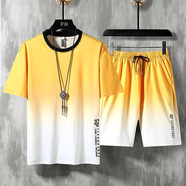 men's tracksuits men summer ice silk suits male short skirts pants 2 sets, Gray
men's tracksuits men summer ice silk suits male short skirts pants 2 sets, Gray