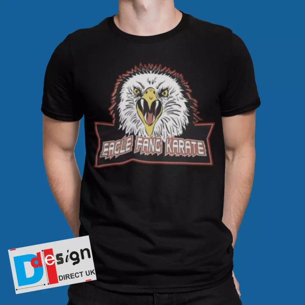 cobra kai eagle fang karate kid t-shirt 80s retro movie tee gift usa fight tv uk, White;black
cobra kai eagle fang karate kid t-shirt 80s retro movie tee gift usa fight tv uk, White;black