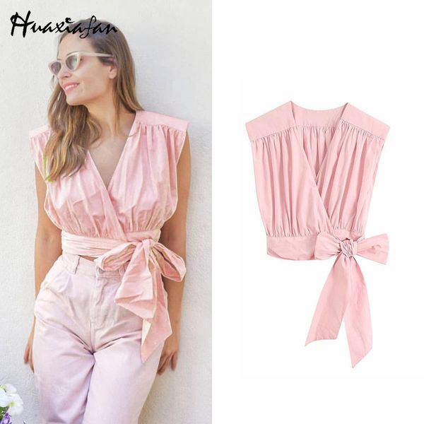 women's tanks & camis huaxiafan crop 2021 sweet fashion with bow-knot cropped blouses vintage v neck sleeveless pleated female shirts b, White
women's tanks & camis huaxiafan crop 2021 sweet fashion with bow-knot cropped blouses vintage v neck sleeveless pleated female shirts b, White