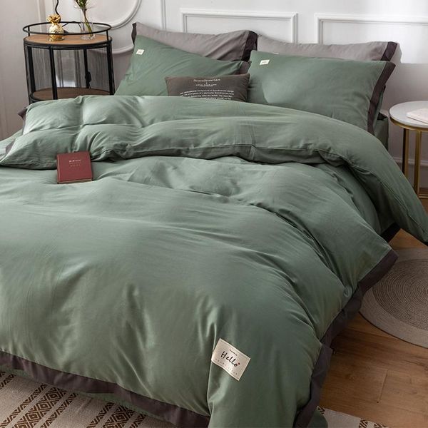 bedding sets nordic four piece set of pure cotton 100 simple dormitory quilt set, fitted sheet, three 4
bedding sets nordic four piece set of pure cotton 100 simple dormitory quilt set, fitted sheet, three 4