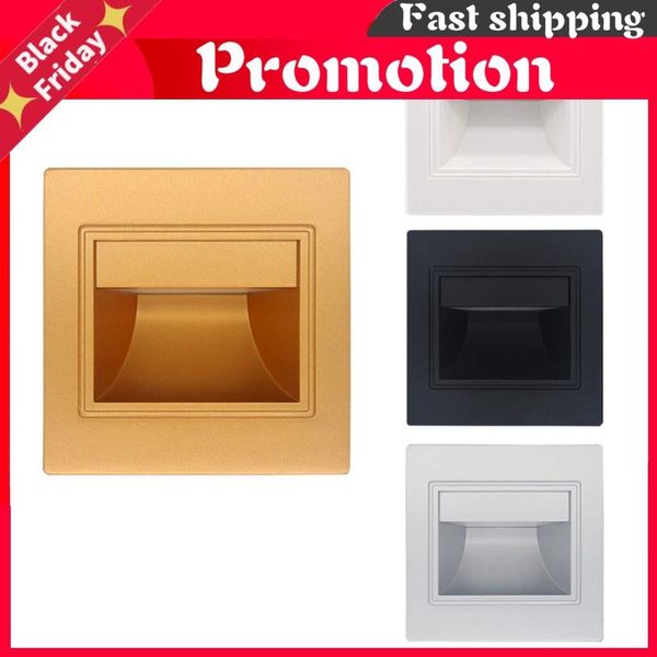 wall lamps 10pcs/lot 86 type 1.5w modern recessed led stair light night foot lamp step ladder lights 110v 220v
wall lamps 10pcs/lot 86 type 1.5w modern recessed led stair light night foot lamp step ladder lights 110v 220v