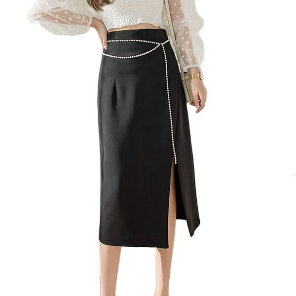 casual dresses faldas mujer moda summer korean fashion beading sashes midi skirts women high waist pencil slit skirt office, Black;gray
casual dresses faldas mujer moda summer korean fashion beading sashes midi skirts women high waist pencil slit skirt office, Black;gray