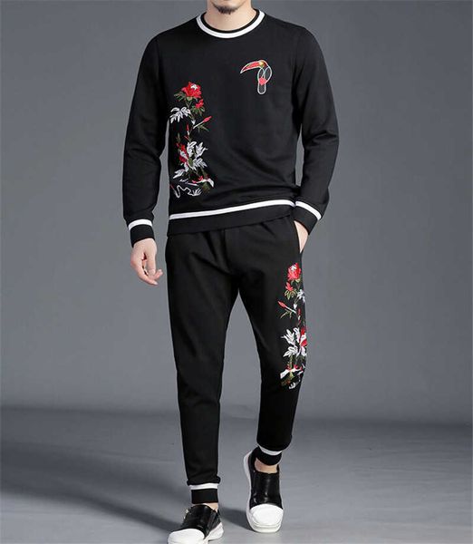 men's tracksuits fitness training hoodies casual male clothing sets 2 winter design parts ne88, Gray
men's tracksuits fitness training hoodies casual male clothing sets 2 winter design parts ne88, Gray