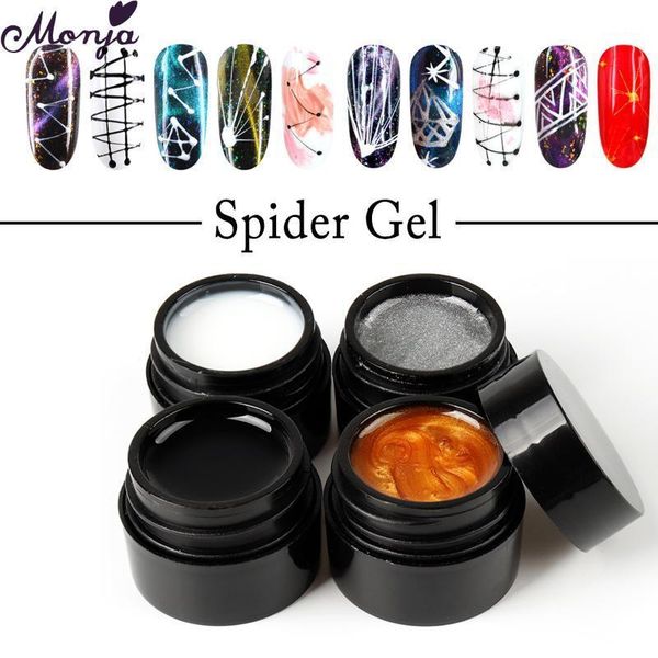 monja 4 colors spider uv gel nail art polish varnish lines design creative painting wire diy drawing manicure decorations1, Red;pink
monja 4 colors spider uv gel nail art polish varnish lines design creative painting wire diy drawing manicure decorations1, Red;pink