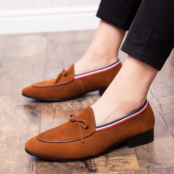 dress shoes 2021 luxury designer pointed suede bowtie men's casual oxford loafers business formal footwear zapatos hombre vestir, Black
dress shoes 2021 luxury designer pointed suede bowtie men's casual oxford loafers business formal footwear zapatos hombre vestir, Black