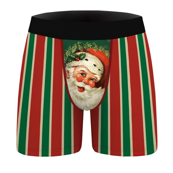 x-mas boy friend gift men's funnny boxers underpants mid-rise digital printed graphic stripes underwear #077, Black;white
x-mas boy friend gift men's funnny boxers underpants mid-rise digital printed graphic stripes underwear #077, Black;white