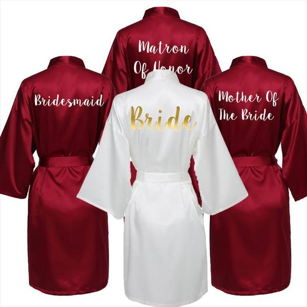 satin silk robes gown womens sleepwears wedding robe bride bridesmaid dressing burgundy custom letter print, Black;red
satin silk robes gown womens sleepwears wedding robe bride bridesmaid dressing burgundy custom letter print, Black;red