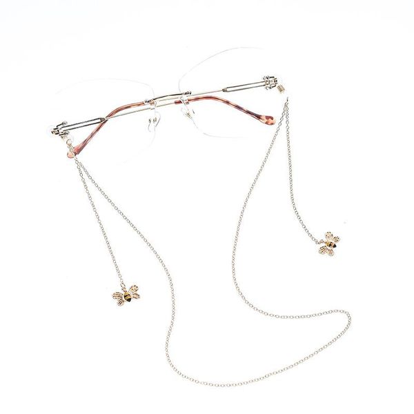 other fashion accessories womens gold eyeglass chains small honey pendant non-slip lanyard holder hanging neck straps glasses rope, Silver
other fashion accessories womens gold eyeglass chains small honey pendant non-slip lanyard holder hanging neck straps glasses rope, Silver