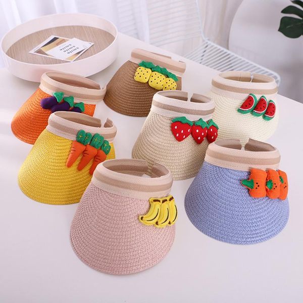 caps & hats cartoon fruit visors sun hat straw kids baby boys banana strawberry pineapple cotton summer children cap, Yellow
caps & hats cartoon fruit visors sun hat straw kids baby boys banana strawberry pineapple cotton summer children cap, Yellow