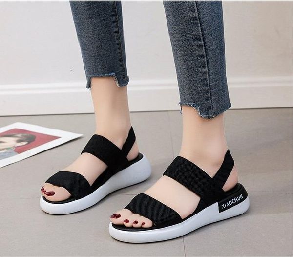 sandals women's casual shoes round toe clatform elastic 2021 flat roman beach sandalsshoe comfortable, Black
sandals women's casual shoes round toe clatform elastic 2021 flat roman beach sandalsshoe comfortable, Black