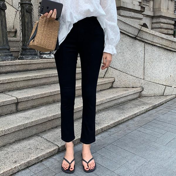 women's jeans autumn korean foundation high waist stretch ankle-length slim denim straight pants women fashion streetwear 2021, Blue
women's jeans autumn korean foundation high waist stretch ankle-length slim denim straight pants women fashion streetwear 2021, Blue