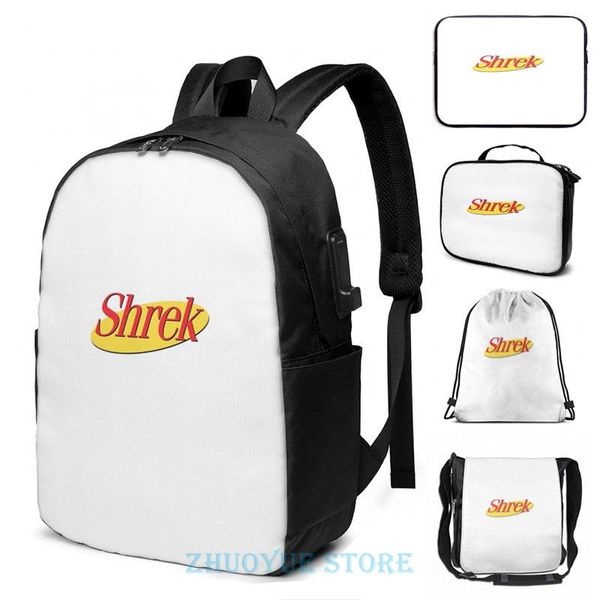 backpack funny graphic print shrekfeld usb charge men school bags women bag travel laptop 
backpack funny graphic print shrekfeld usb charge men school bags women bag travel laptop