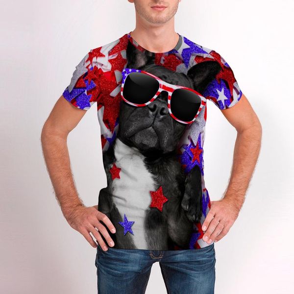 men's t-shirts summer trend 2021 style 3d digital printing t-shirt short-sleeved handsome dog pattern, White;black
men's t-shirts summer trend 2021 style 3d digital printing t-shirt short-sleeved handsome dog pattern, White;black