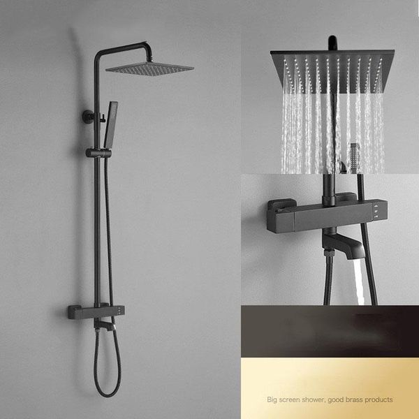 full copper thermostatic shower set head wall-mounted bath faucet tub mixer bathroom r45-520 sets
full copper thermostatic shower set head wall-mounted bath faucet tub mixer bathroom r45-520 sets