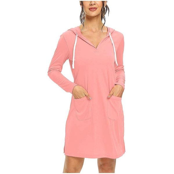 casual dresses 2021 autumn hoodies long sleeve sports dress for girls womens hoodied v neck with pocket running train, Black;gray
casual dresses 2021 autumn hoodies long sleeve sports dress for girls womens hoodied v neck with pocket running train, Black;gray