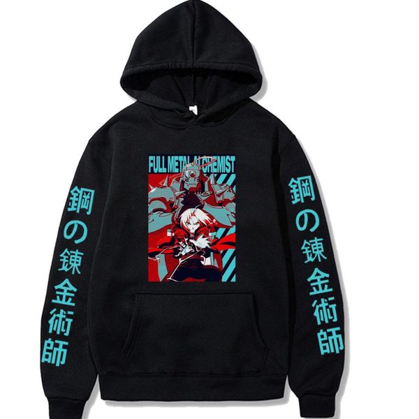 men's hoodies & sweatshirts mens hoodie anime fullmetal alchemist spring and autumn sports casual pullover, Black
men's hoodies & sweatshirts mens hoodie anime fullmetal alchemist spring and autumn sports casual pullover, Black