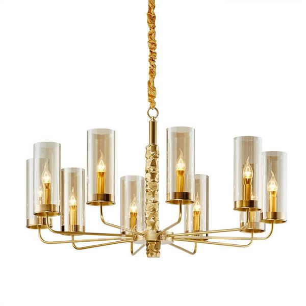 pendant lamps postmodern creative all-copper chandelier living room dining glass light luxury atmospheric
pendant lamps postmodern creative all-copper chandelier living room dining glass light luxury atmospheric