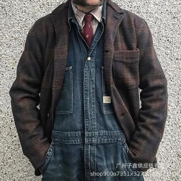 men's jackets men 2021 autumn lapel fashion youth loose jacket clothing for plus size la ropa de los hombres, Black;brown
men's jackets men 2021 autumn lapel fashion youth loose jacket clothing for plus size la ropa de los hombres, Black;brown