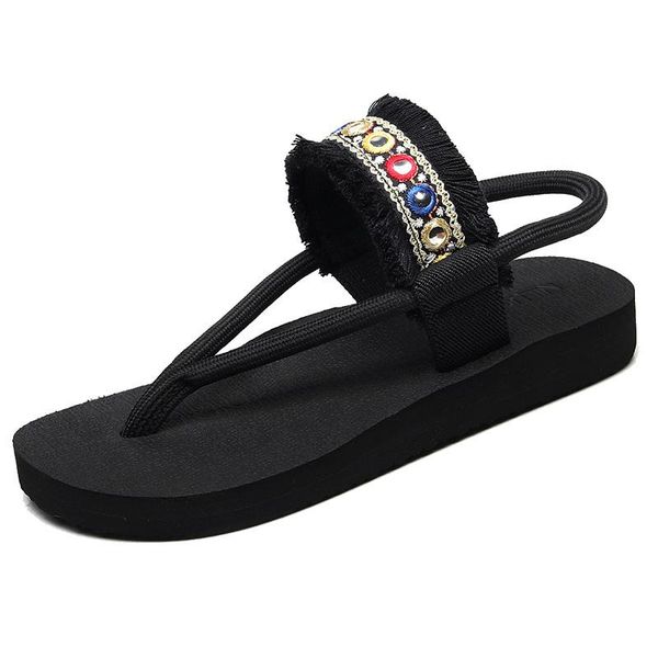 slippers 2021 flip-flops thick-soled sandals and women's summer fashion wear flat net red beach shoes, Black
slippers 2021 flip-flops thick-soled sandals and women's summer fashion wear flat net red beach shoes, Black