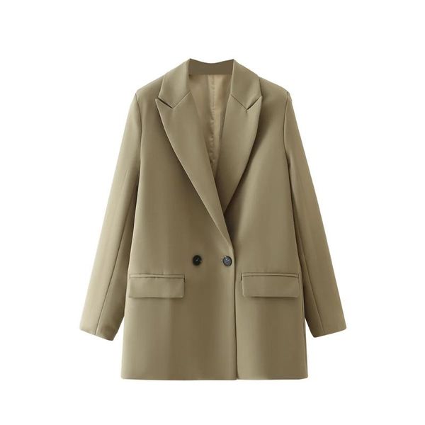women's suits & blazers sra beleza women solid khaki office lady blazer jacket female notched collar double button pocket chic casual l, White;black
women's suits & blazers sra beleza women solid khaki office lady blazer jacket female notched collar double button pocket chic casual l, White;black