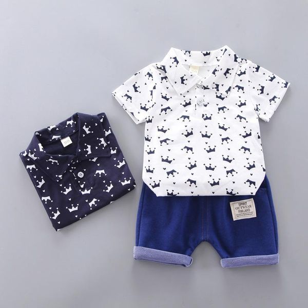 clothing sets 0-4 years kids baby boy clothes 2021 summer crown print 2pcs short sleeve t-shirt+shorts toddler girls cotton, White
clothing sets 0-4 years kids baby boy clothes 2021 summer crown print 2pcs short sleeve t-shirt+shorts toddler girls cotton, White