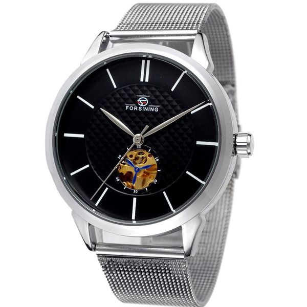 wristwatches automatic mechanical watch mens watches stainless steel mesh strap man gift clock with box, Slivery;brown
wristwatches automatic mechanical watch mens watches stainless steel mesh strap man gift clock with box, Slivery;brown