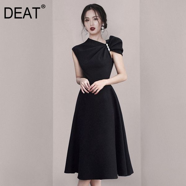 spring and summer fashion casual sleeveless solid color temperament high waist black irregular dress women sh595 210421, Black;gray
spring and summer fashion casual sleeveless solid color temperament high waist black irregular dress women sh595 210421, Black;gray