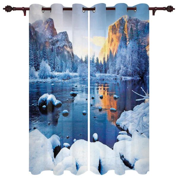 luxury modern window curtains winter snow lake bedroom living room dining decoration translucent beautiful curtain & drapes
luxury modern window curtains winter snow lake bedroom living room dining decoration translucent beautiful curtain & drapes