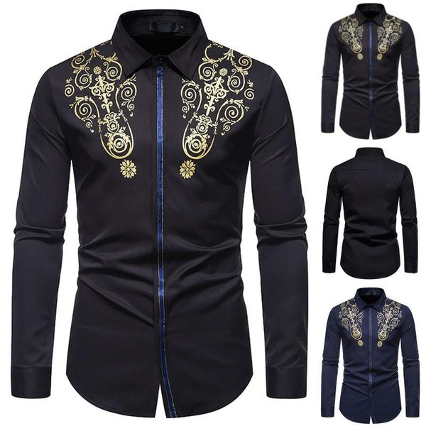men's casual shirts long-sleeved access lapel fall/winter shirt control concealed men, White;black
men's casual shirts long-sleeved access lapel fall/winter shirt control concealed men, White;black