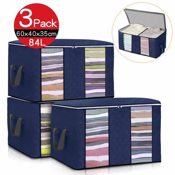 storage bags 3pcs/set bag organizer clothes with zipper extra large portable quilt dustproof handle home
storage bags 3pcs/set bag organizer clothes with zipper extra large portable quilt dustproof handle home