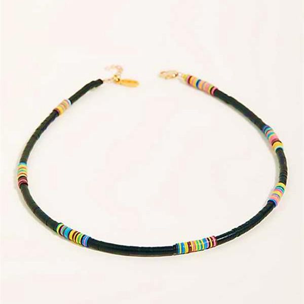 women boho choker statement necklace 2021 silicone disc conjecture rosemary ladies fashion accessories valentine's day gift chokers, Golden;silver
women boho choker statement necklace 2021 silicone disc conjecture rosemary ladies fashion accessories valentine's day gift chokers, Golden;silver