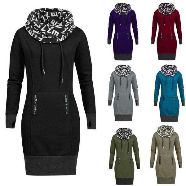 casual dresses plus size women long sleeve ladies letter print collar turtleneck bodycon mini dress vestidos verano 2021 xew, Black;gray
casual dresses plus size women long sleeve ladies letter print collar turtleneck bodycon mini dress vestidos verano 2021 xew, Black;gray