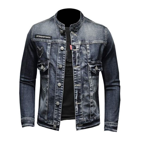 downs chaqueta de europeo para hombre, vaquera azul con cuello levantado y una botonadura, estilo piloto, informal par, Black
downs chaqueta de europeo para hombre, vaquera azul con cuello levantado y una botonadura, estilo piloto, informal par, Black