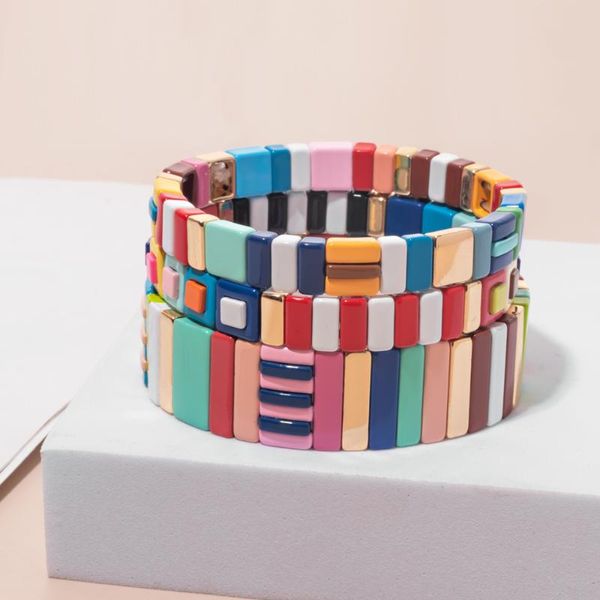 beaded, strands miyouke winter enamel bracelet colorful stretch bracelets geometeric bangles for gift 2021 trendy, Black
beaded, strands miyouke winter enamel bracelet colorful stretch bracelets geometeric bangles for gift 2021 trendy, Black
