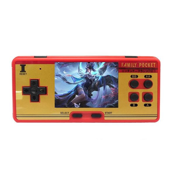 3.0" classic retro handheld game console kids' video player built-in 638 fc games support tv-output portable players
3.0" classic retro handheld game console kids' video player built-in 638 fc games support tv-output portable players