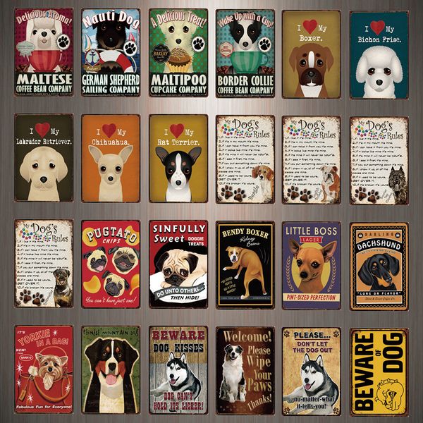 i love my boxer rules waring beware of dog metal sign tin poster home decor bar wall art painting 20*30 cm size dy69
i love my boxer rules waring beware of dog metal sign tin poster home decor bar wall art painting 20*30 cm size dy69