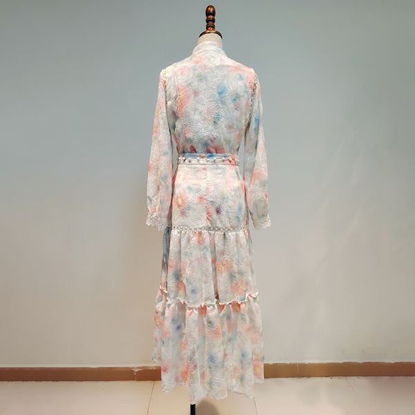 print patchwork lace set for women stand collar long sleeve shirt high waist embroidery skirt vintage sets female, White
print patchwork lace set for women stand collar long sleeve shirt high waist embroidery skirt vintage sets female, White