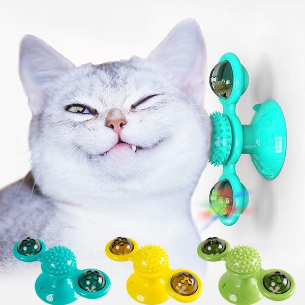 psc cat toy windmill massage led ball spin tooth cleaning play catnip combing hair interactive puzzle training pet toys
psc cat toy windmill massage led ball spin tooth cleaning play catnip combing hair interactive puzzle training pet toys