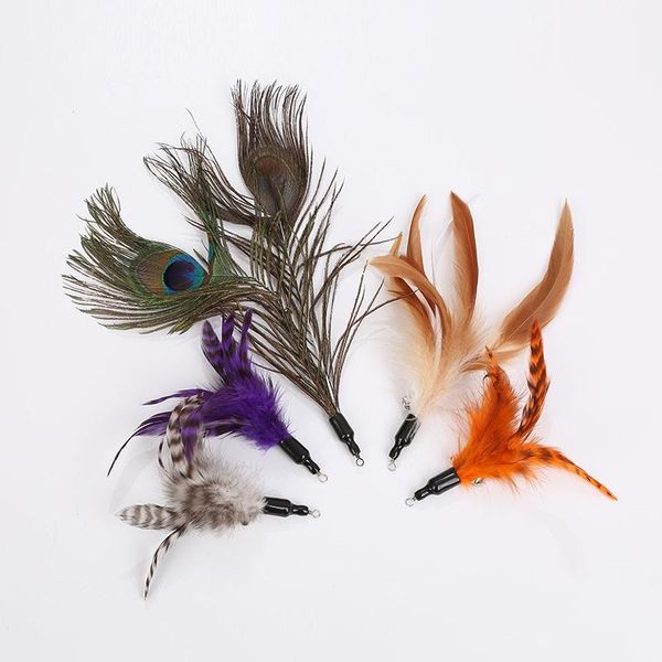 cat toys 11pcs/set teaser catcher retractable fishing pole wand rod feather toy, great for kitten dog exercising
cat toys 11pcs/set teaser catcher retractable fishing pole wand rod feather toy, great for kitten dog exercising