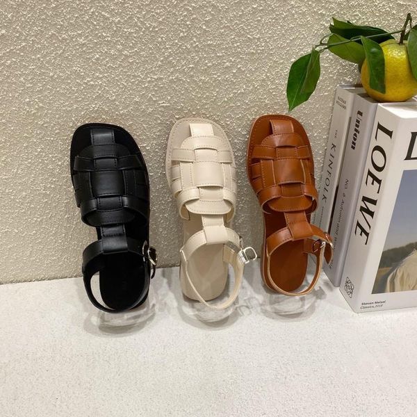 sandals korean weave gladiator women cross band flat summer shoes woman buckle strap sandales cut out knitted sandalias 2021, Black
sandals korean weave gladiator women cross band flat summer shoes woman buckle strap sandales cut out knitted sandalias 2021, Black