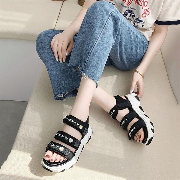 sandals black embroidery women sport 2021summer hook & loop peep-toe non-slip beach shoes korean style student casual
sandals black embroidery women sport 2021summer hook & loop peep-toe non-slip beach shoes korean style student casual