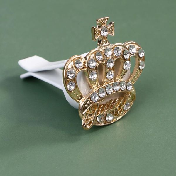 2pcs rhinestone crown shape car perfume clip sparkling diffuser auto dashboard decoration gift for (golden) air freshener
2pcs rhinestone crown shape car perfume clip sparkling diffuser auto dashboard decoration gift for (golden) air freshener