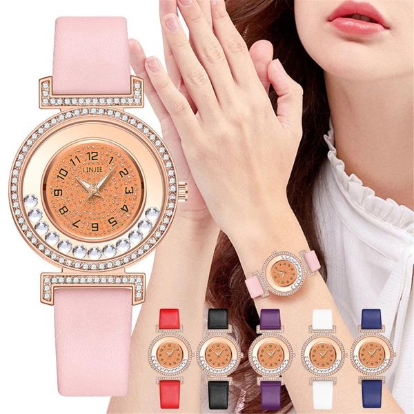 wristwatches women's watches leather strap analog movement fashion wristwatch zegarek damski luxurious ladies bracelet for women, Slivery;brown
wristwatches women's watches leather strap analog movement fashion wristwatch zegarek damski luxurious ladies bracelet for women, Slivery;brown