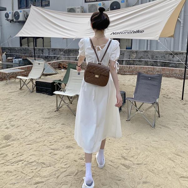 casual dresses square collar hubble-bubble sleeve dress female design feeling all their temperament show thin waist platycodon, Black;gray
casual dresses square collar hubble-bubble sleeve dress female design feeling all their temperament show thin waist platycodon, Black;gray