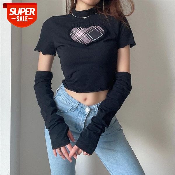 2021 brand new women ladies plaid heart printed crop summer chic short sleeve round neck slim t-shirt with oversleeve #zs78, White
2021 brand new women ladies plaid heart printed crop summer chic short sleeve round neck slim t-shirt with oversleeve #zs78, White