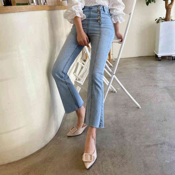 high waist stretch skinny women jeans pants female irregular single-breasted flare denim 210427, Blue
high waist stretch skinny women jeans pants female irregular single-breasted flare denim 210427, Blue