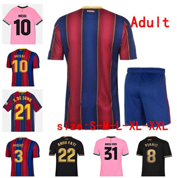 20-21Soccer Jersey GRIEZMANN F. DE JONG PJANIC TRINCAO O. DEMBÃLÃ 2021 Home Away Adult+ Kids Kit Football Shirt suit, Black;yellow
20-21Soccer Jersey GRIEZMANN F. DE JONG PJANIC TRINCAO O. DEMBÃLÃ 2021 Home Away Adult+ Kids Kit Football Shirt suit, Black;yellow