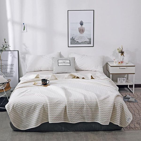 simple style pure cotton knitted blanket quilted air conditioned comforter home duvet soft children adults summer quilts only comforters & s
simple style pure cotton knitted blanket quilted air conditioned comforter home duvet soft children adults summer quilts only comforters & s